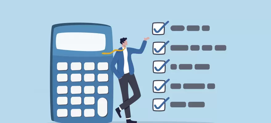 Examen de comptabilité à Ville